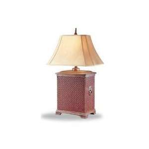  Murray Feiss Heritage Leather Collection Table Lamp 