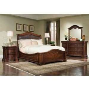  Heritage Court Leather Platform Bedroom Set Available In 2 