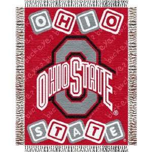  Ohio State Triple Woven Baby Blanket