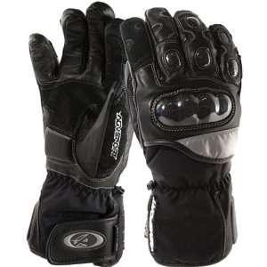 AGV Sport Telluride Mens Touring Motorcycle Gloves   Black / Medium
