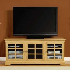  Altra Traditional Natural Wood TV Cabinet for Screens up 