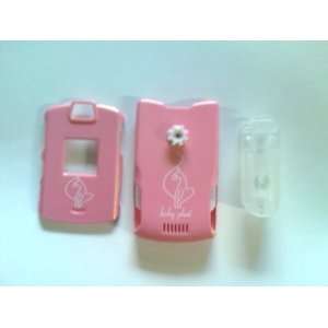  Pink Baby Phat Faceplate Cover for Motorola V3 V3i cell 