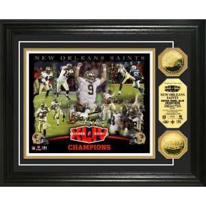 New Orleans Saints Super Bowl XLIV Champs Collage Coin PHOTO MINT 