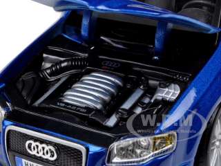 AUDI RS4 BLUE 1/24 DIECAST MODEL CAR  