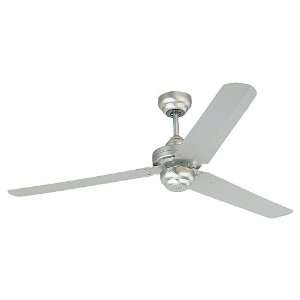 Studio Collection Brushed Pewter 54 Ceiling Fan with Brushed Pewter 