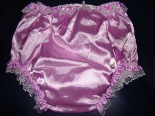 pcs New Adult Baby Sissy Satin Frilly Diaper Cover #FSP08  