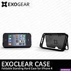 Genuine Exogear Exoclear Foldable Standing Hard Case for iPhone 4 4S 