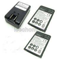 x2 Battery + Charger for HTC 7 Trophy T8686 Wildfire  
