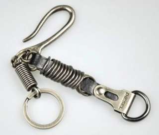 Designer Leather Metal Key Ring Keychain Special Hook K  