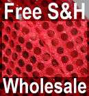 g06 shiny red sequin fabric fashion material by yard returns