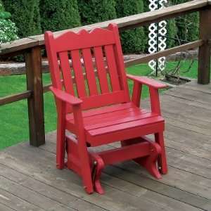   and L Furniture Royal English Glider Chair Patio, Lawn & Garden