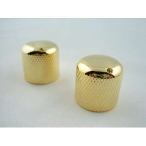 Gold Guitar or Bass Knobs Set of Two Musical Instruments