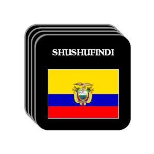  Ecuador   SHUSHUFINDI Set of 4 Mini Mousepad Coasters 