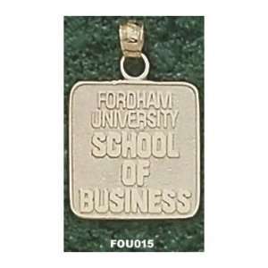 Fordham University School Business Seal Pendant (14kt)  