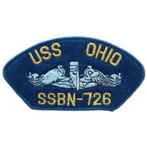  U.S. Navy USS Ohio SSBN 726 Hat Patch 2 3/4 x 5 1/4 