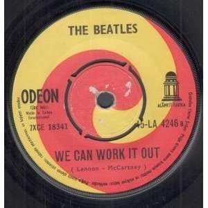  WE CAN WORK IT OUT 7 INCH (7 VINYL 45) TURKISH ODEON 1966 
