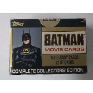  Vintage 1989 Batman Movie Cards Complete Set Everything 