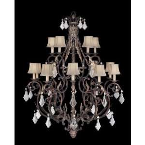  Fine Art Lamps 226540ST Stile Bellagio 15 Light Pendant in 