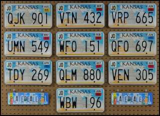 10 KANSAS Capitol Golden Wheat License Plates Car Tags Crafts Signs 