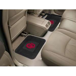  University of Oklahoma Backseat Utility Mats 2 Pack 