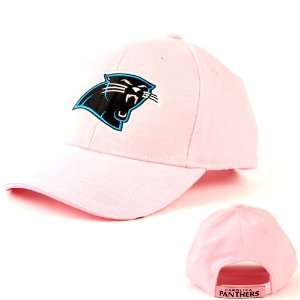  NFL Carolina Panthers Women Pink Classic Yardline Baseball 