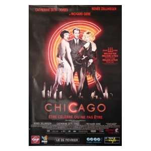  Chicago Original French Movie Poster 46 X 68.
