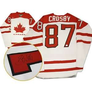  Frameworth Team Canada Sidney Crosby Autographed Jersey 