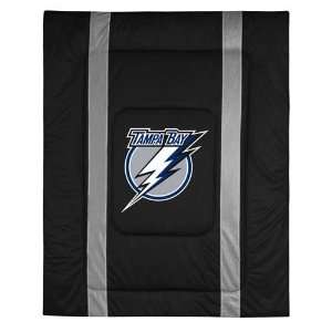  Tampa Bay Lightning NHL Sidelines Collection Bed 