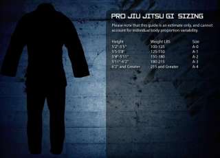 HAYABUSA Pro Jiu Jitsu Gi MMA BJJ UFC Sparring Kimono w  