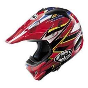  ARAI VX PRO_3 BARBED WIRE RED MD MOTORCYCLE Off Road 
