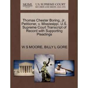  Thomas Chester Boring, Jr., Petitioner, v. Mississippi. U 