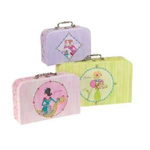  Vanity Flair Fabulous Set of 3 Nested Suitcases 