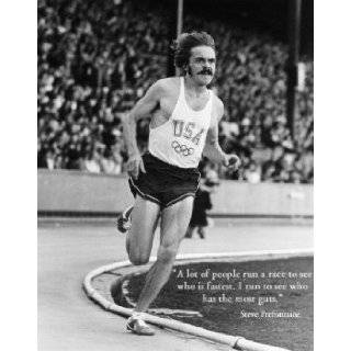 Steve Prefontaine Cross Country Cloth Running Poster