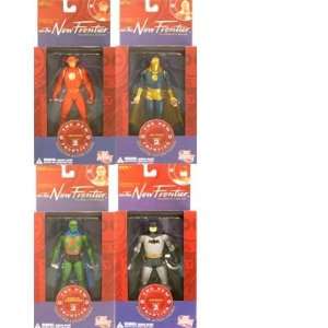  JLA New Frontier 2 Action Figures Set of 4 Toys & Games