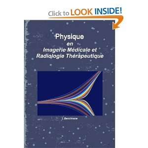  Physique en imagerie médicale et radiologie 