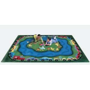  Joy Carpets Puddleducks Rug Toys & Games