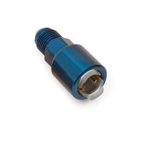  Russell 641300 Fuel Fitting,Blue Anodized Automotive