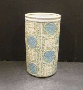Royal Copenhagen Fajance Vase, Artist AC, 3419   MINT  
