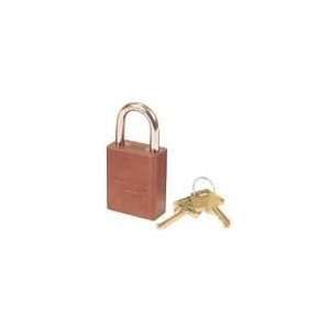  IMPERIAL 37443 SAFETY PADLOCK 1Hx3/4W   BROWN Patio 
