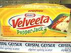 kraft velveeta 1 pound of pepper jack white cheese dip