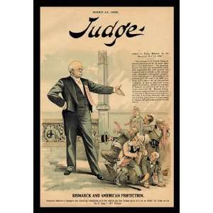  Judge Magazine Bismarck and American Protection 12x18 