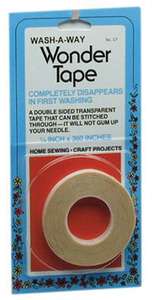   handy for a variety of uses. Collins Wash Away Wonder Tape  This is a