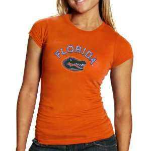   Florida Gators Ladies Orange Wildfire Slub T shirt