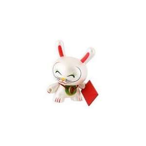  Kidrobot Series 4 Dunny Figure   Lucky Cat By Mr. Shane 
