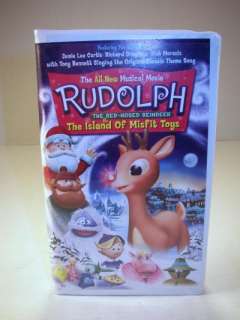 Rudolph & The Island of Misfit Toys VHS Tape 018713774422  