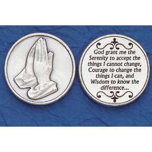 Serenity Prayer Coin   1 5/8