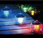 SOLAR Waterproof Floating Ball COLOR CHANGING pool water fountain pond 