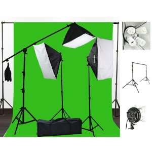   Green Screen Background Stands Case Kits by ePhotoInc H9004SB2 1020G