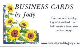 50 CUSTOM BUSINESS CARDS ~ Your Logo / Pic  