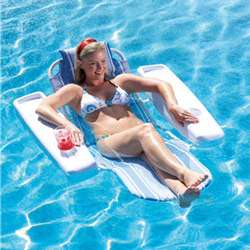 Ocean Blue 950045 Zen Serenity Swimming Pool Floating Lounger Chair 